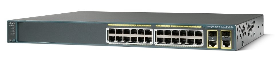 Cisco WS-C2960+24LC-L Switch